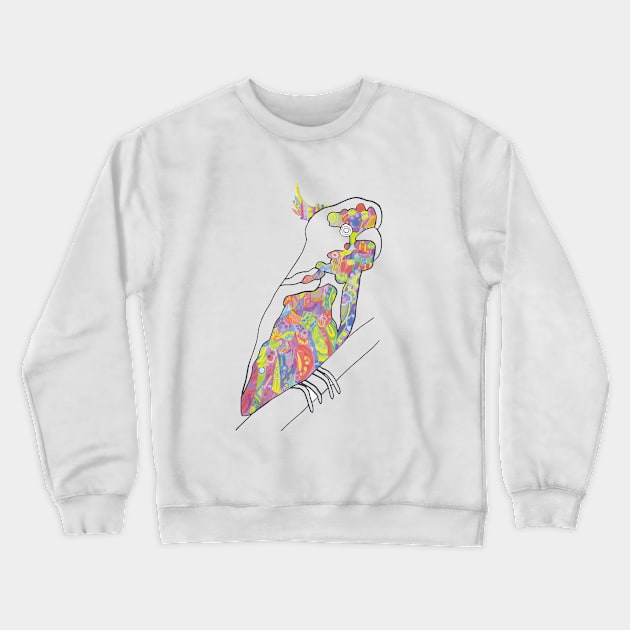 Cockatoo Crewneck Sweatshirt by HayleyLaurenDesign